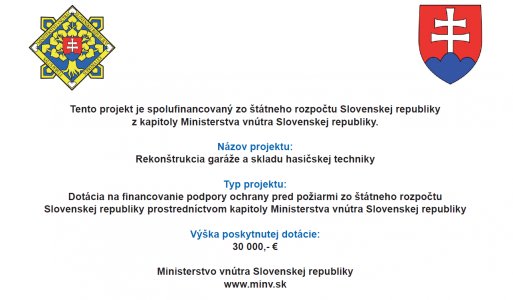 Realizované projekty v obci