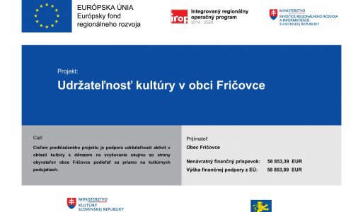 Realizované projekty v obci